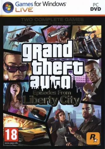 PC Grand Theft Auto: Episodes From Liberty City kansikuva