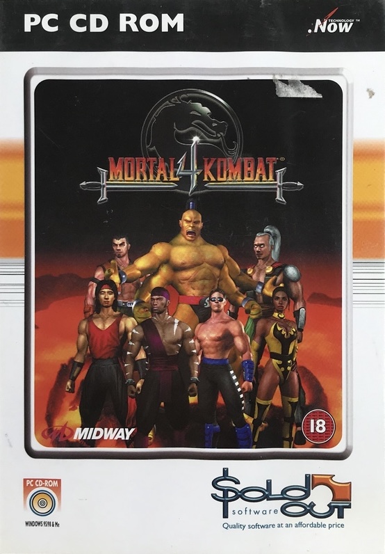 PC Mortal Kombat 4 kansikuva