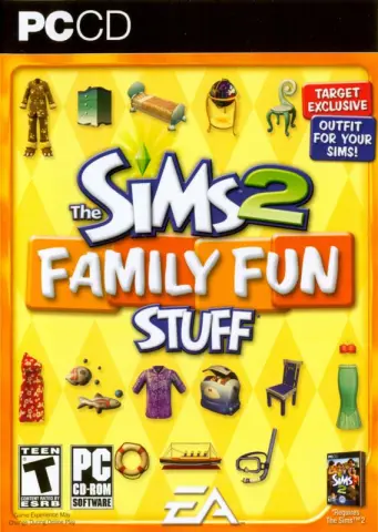 PC The Sims 2: Family Fun Stuff Expansion Pack kansikuva
