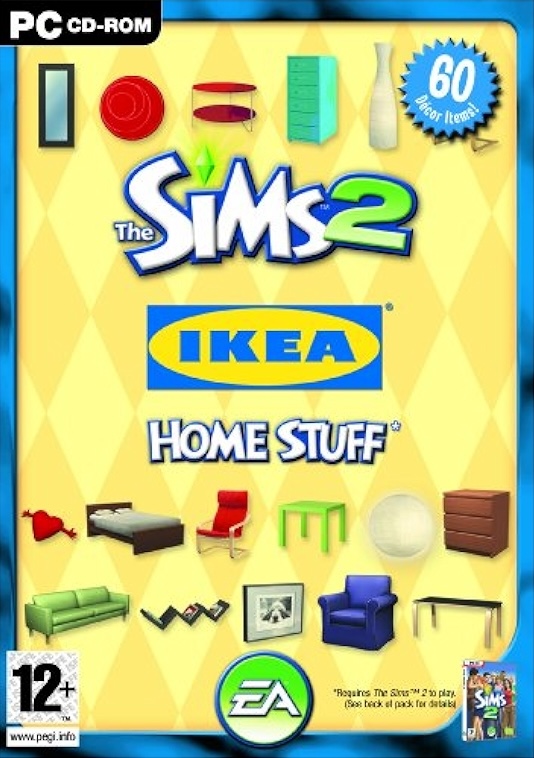 PC The Sims 2: IKEA Home Stuff Expansion Pack kansikuva