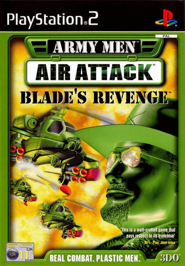 PS2 Army Men: Air Attack - Blade's Revenge kansikuva