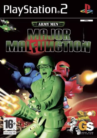 PS2 Army Men: Major Malfunction kansikuva