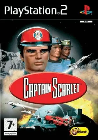 PS2 Captain Scarlet kansikuva