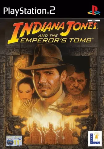 PS2 Indiana Jones and the Emperor's Tomb cover