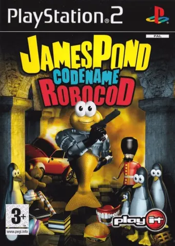 PS2 James Pond: Codename Robocod kansikuva