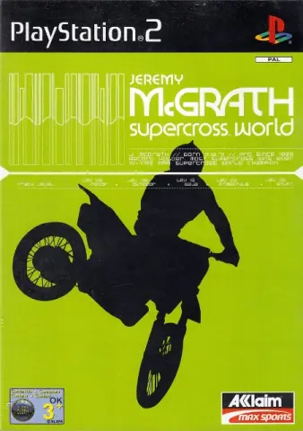 PS2 Jeremy McGrath Supercross World kansikuva