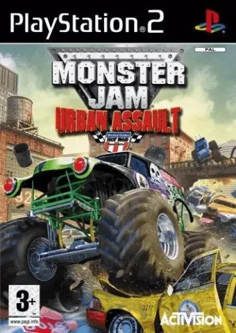 PS2 Monster Jam: Urban Assault cover