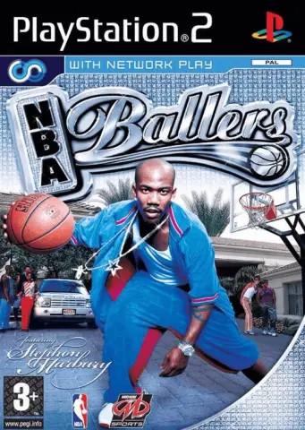 PS2 NBA Ballers cover