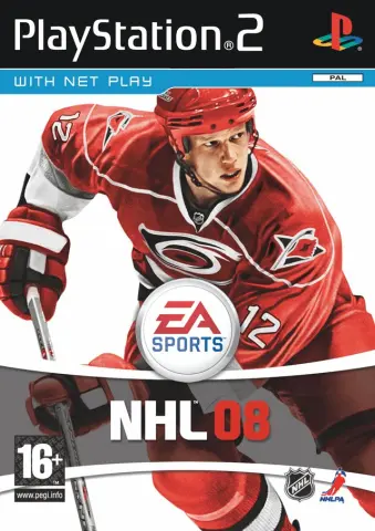 PS2 NHL 08 cover