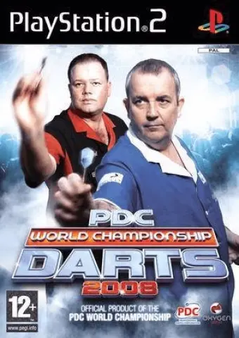 PS2 PDC World Championship Darts 2008 cover