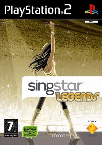 PS2 Singstar: Legends cover