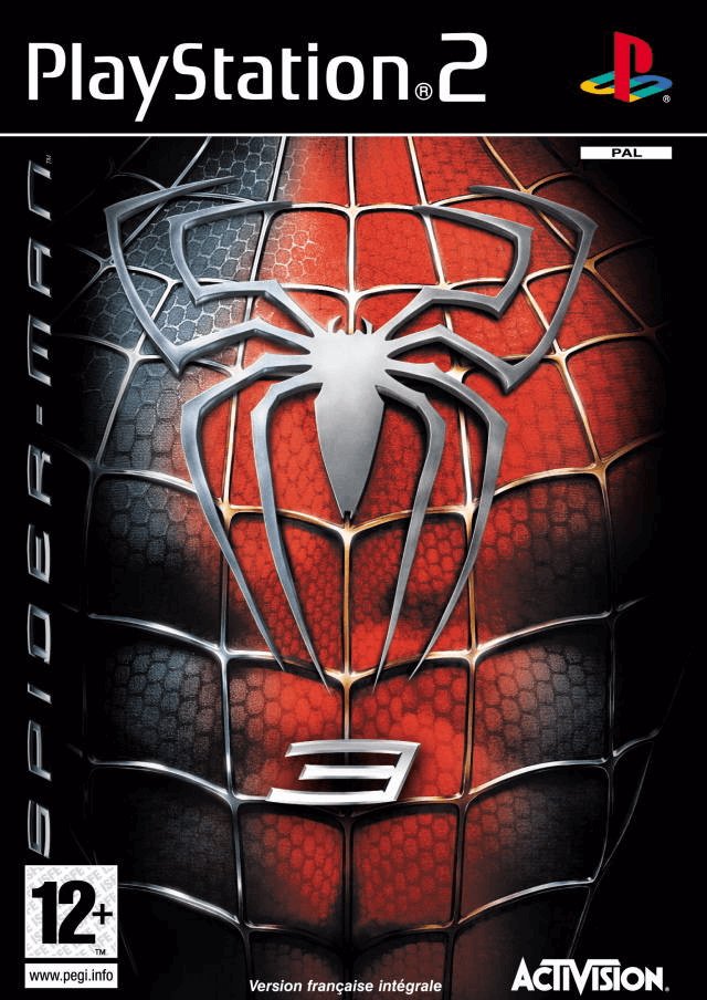 PS2 Spider-Man 3 cover