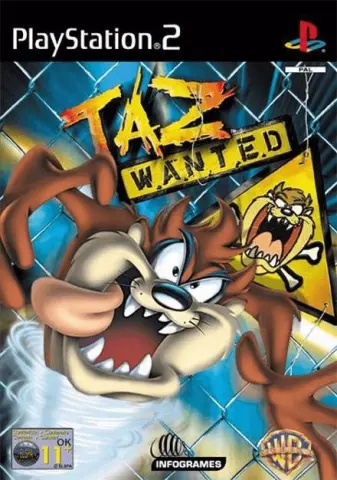 PS2 Taz: Wanted cover