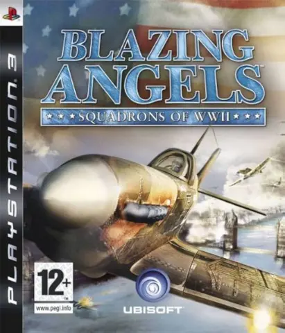 PS3 Blazing Angels: Squadrons of WWII kansikuva