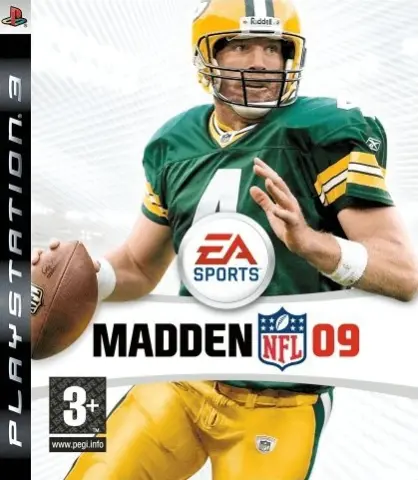 PS3 Madden NFL 09 kansikuva