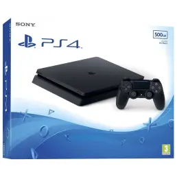 PlayStation 4 Slim 500 GB - Jet Black