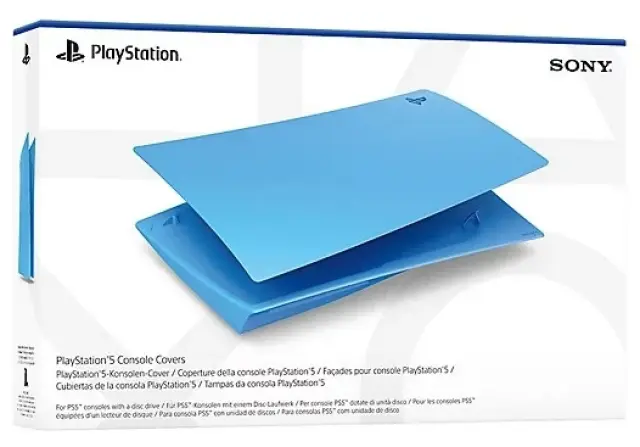 PlayStation 5 Console Covers - Starlight Blue cover
