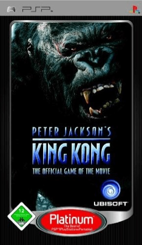 PSP Peter Jackson's King Kong: The Official Game of the Movie cover