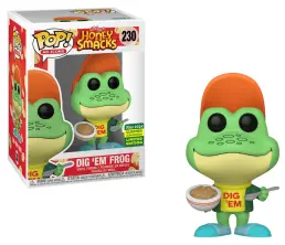POP! Ad Icons: Kellogg’s Honey Smacks - Dig ‘Em Frog Vinyl Bobble-Head #230