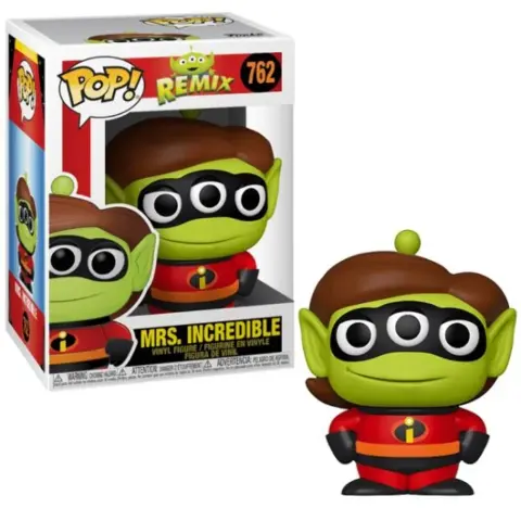 POP! Disney Pixar Alien Remix - Mrs Incredible Vinyl Bobble-Head #762 cover