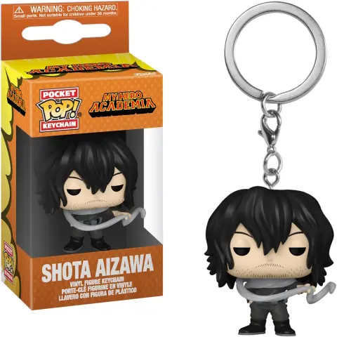 POP! Pocket Keychain: My Hero Academia - Shota Aizawa Bobble-Head cover