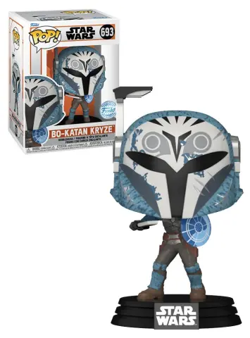 POP! Star Wars Mandalorian - Bo-Katan Kryze (with Shield) Vinyl Bobble-Head #693 cover