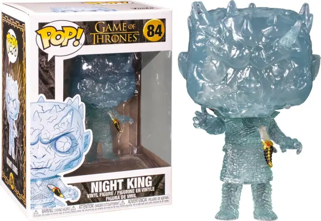 POP! Television: Game of Thrones - Crystal Night King w/Dagger Vinyl Figure #84 cover
