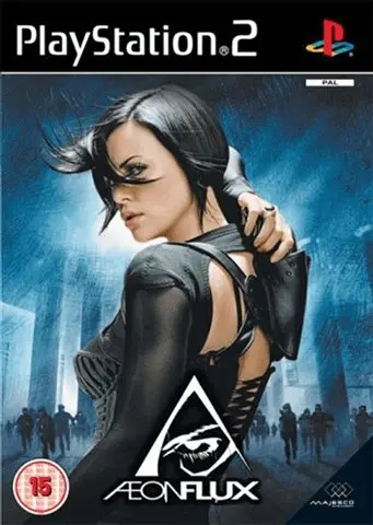 PS2 Aeon Flux cover