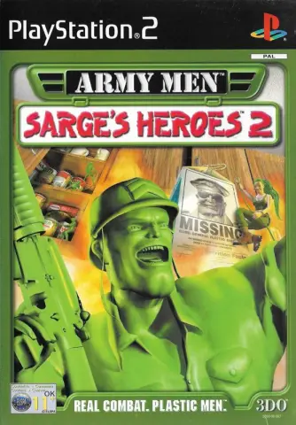 PS2 Army Men: Sarge's Heroes 2 kansikuva