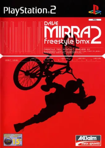 PS2 Dave Mirra Freestyle BMX 2 cover