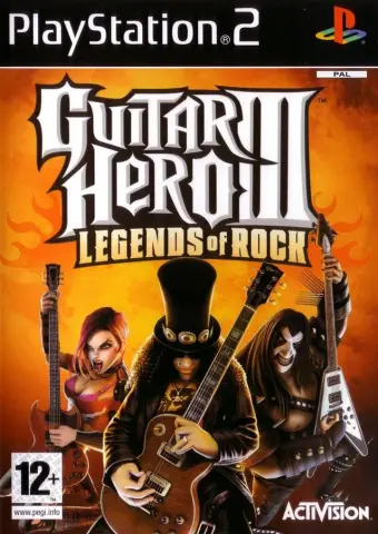 PS2 Guitar Hero III: Legends of Rock cover