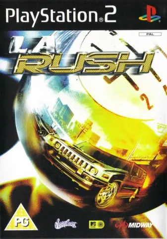 PS2 L.A. Rush cover