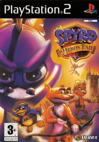 PS2 Spyro: A Hero's Tail cover