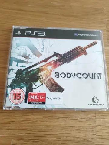 PS3 Bodycount Promotional Copy cover