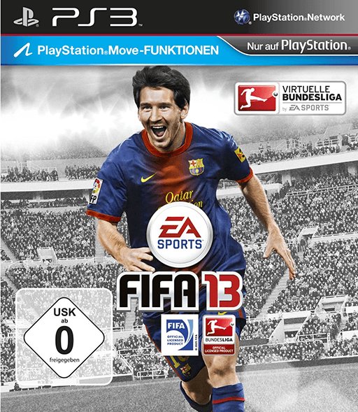 PS3 FIFA 13 adidas All-Star Team Edition kansikuva
