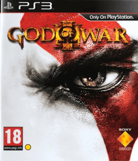 PS3 God of War III cover