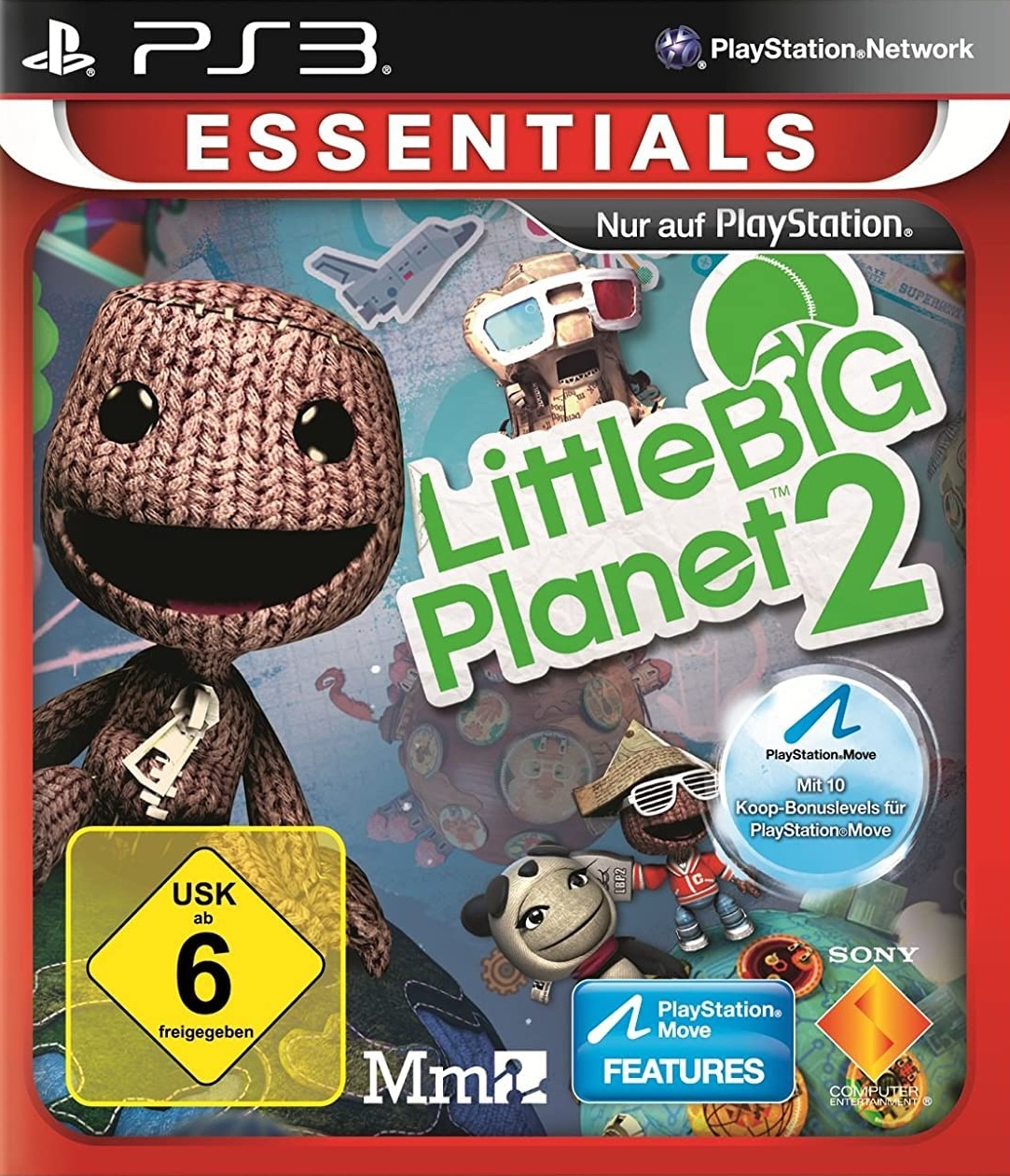PS3 LittleBigPlanet 2 kansikuva