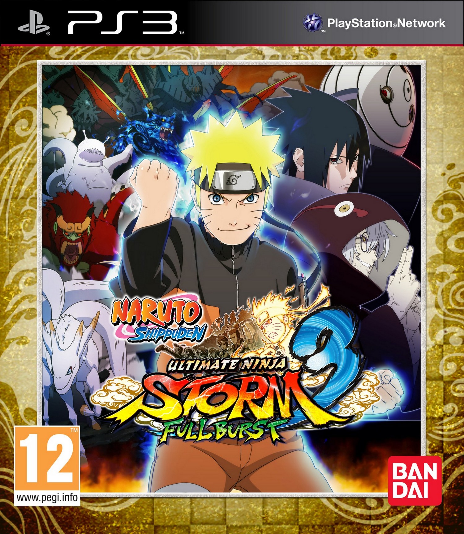 PS3 Naruto Shippuden: Ultimate Ninja Storm 3 Full Burst cover