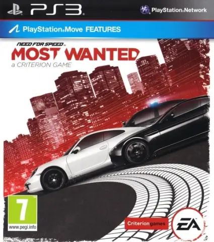 PS3 Need for Speed: Most Wanted - A Criterion Game cover