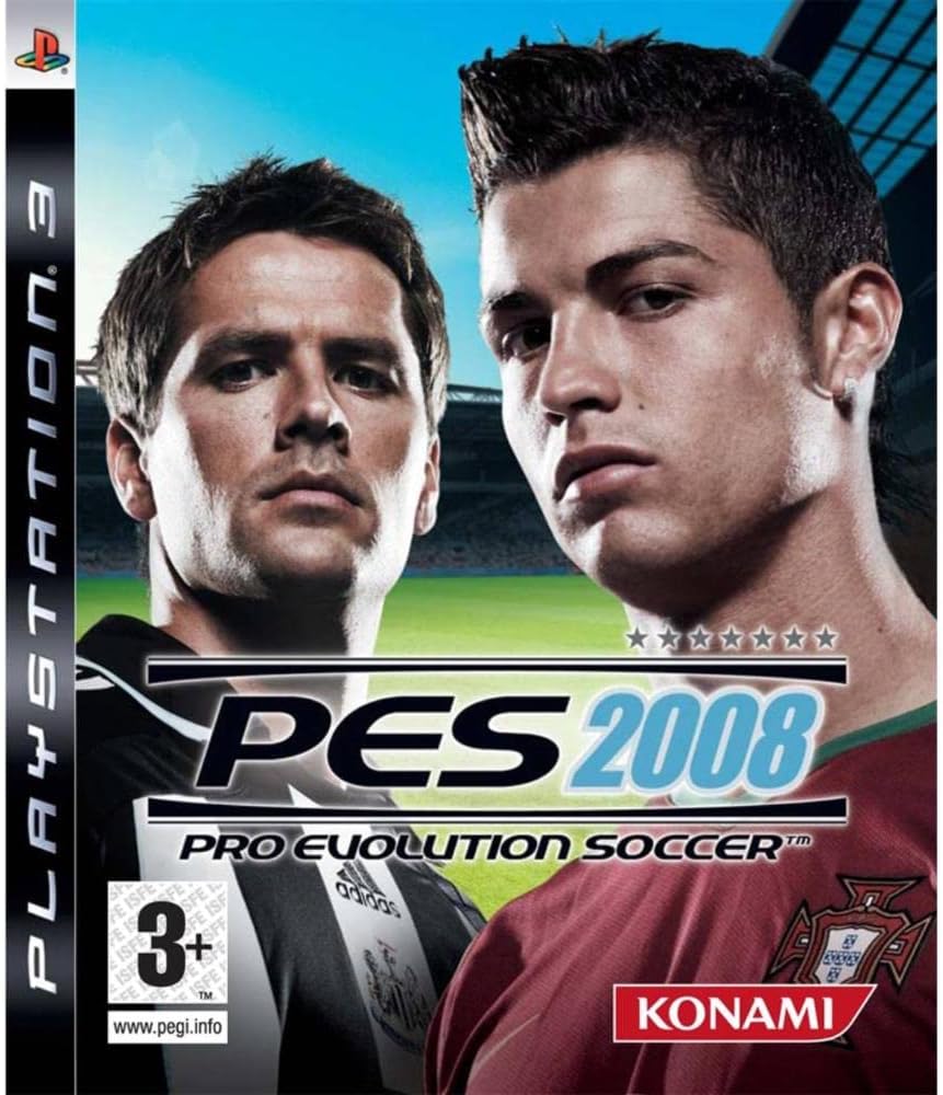 PS3 Pro Evolution Soccer 2008 kansikuva