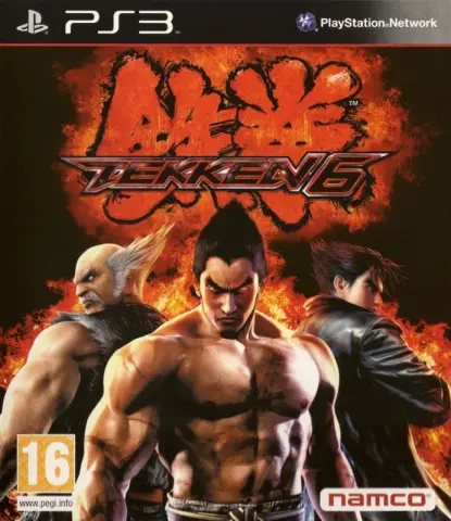 PS3 Tekken 6 cover