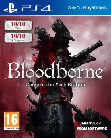 PS4 Bloodborne GOTY Edition cover