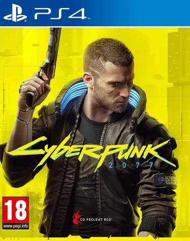 PS4 Cyberpunk 2077 cover