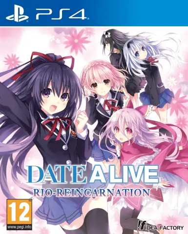 PS4 DATE A LIVE: Rio Reincarnation cover