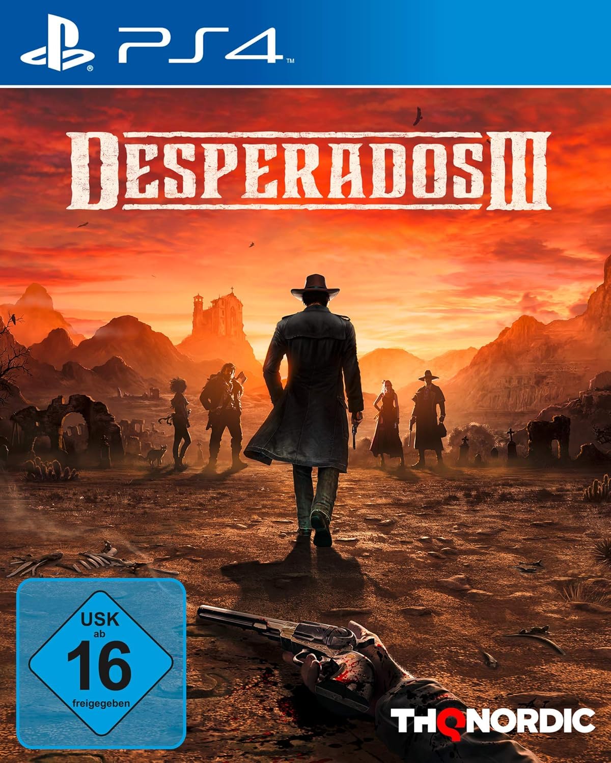 PS4 Desperados III cover