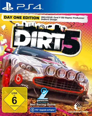 PS4 DiRT 5 Day One Edition kansikuva