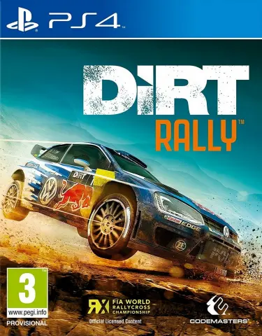 PS4 DiRT Rally kansikuva