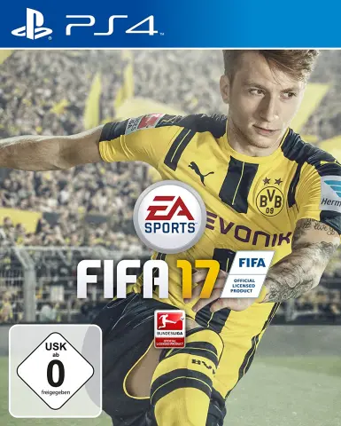 PS4 FIFA 17 kansikuva