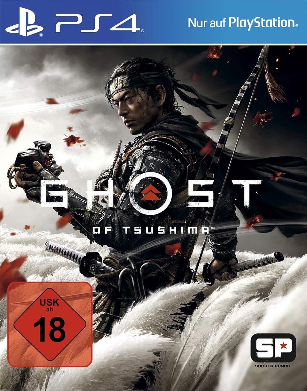 PS4 Ghost of Tsushima cover