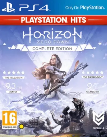 PS4 Horizon Zero Dawn Complete Edition cover